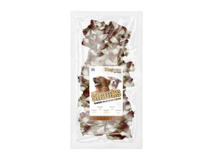 Magnum Rawhide Small Braid 2.5" 6.5cm 40 pcs BROWN