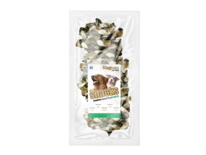 Magnum Rawhide Small braid GREEN 2,5" 6,5cm 40db