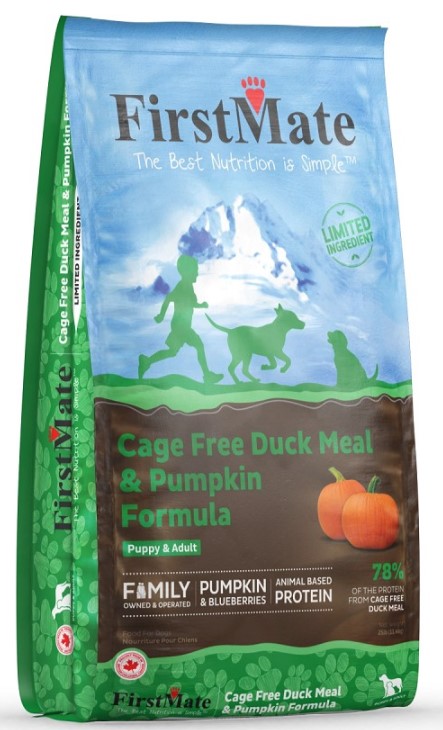 FirstMate Cage Free Duck Meal & Pumpkin 2,3 kg