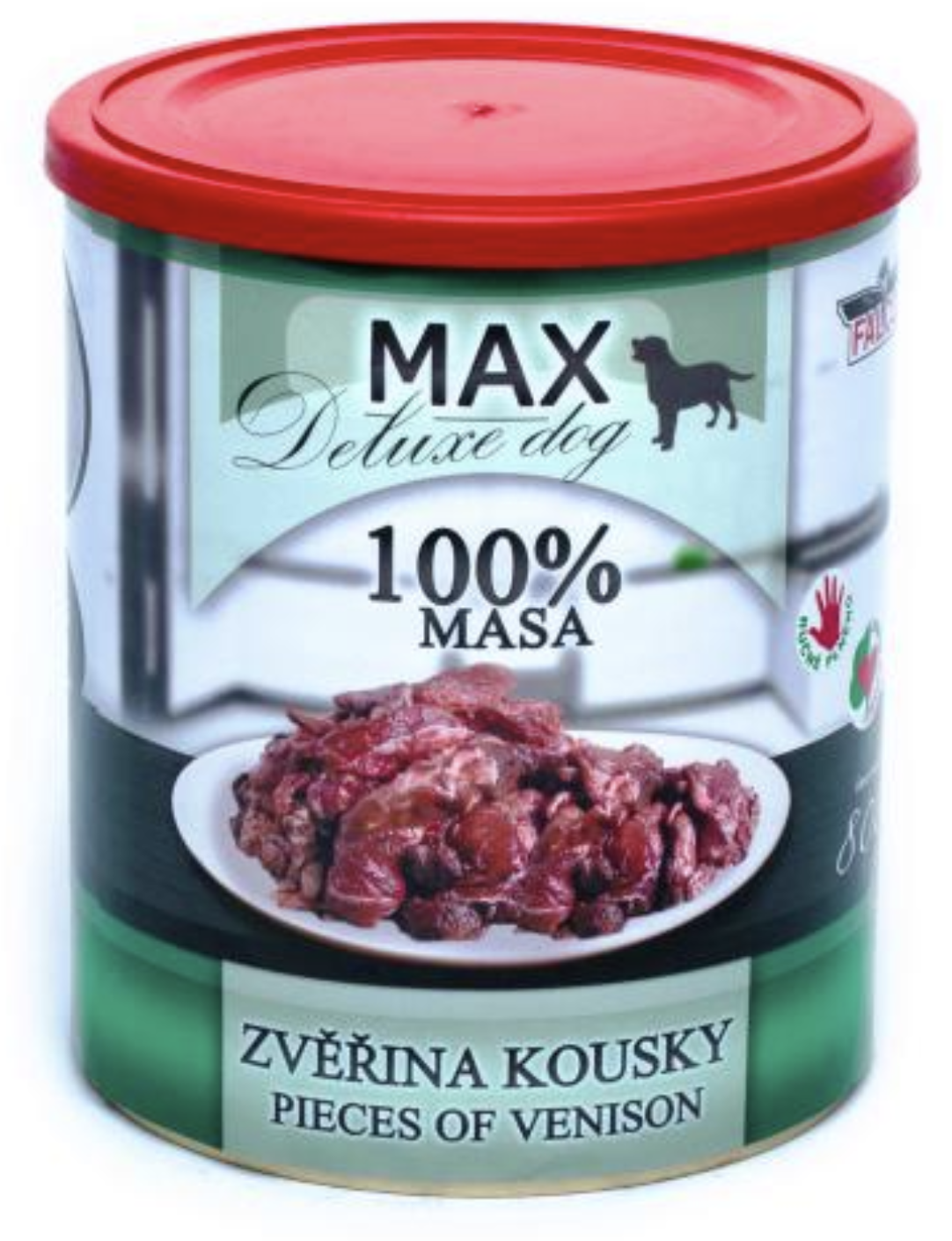 Max Deluxe Dog zvěřina kousky 800g