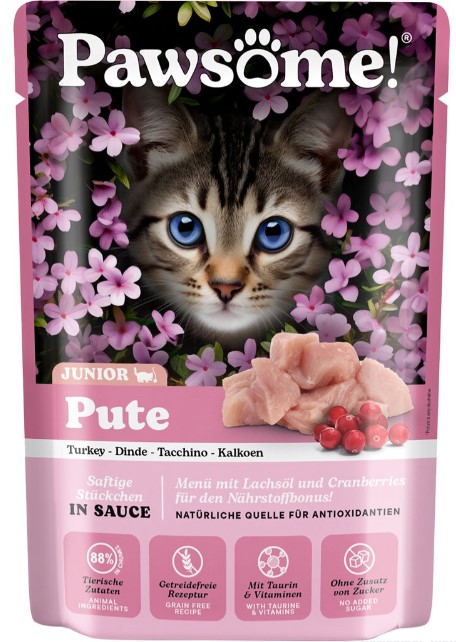Pawsome! Junior s krůtím masem 85 g