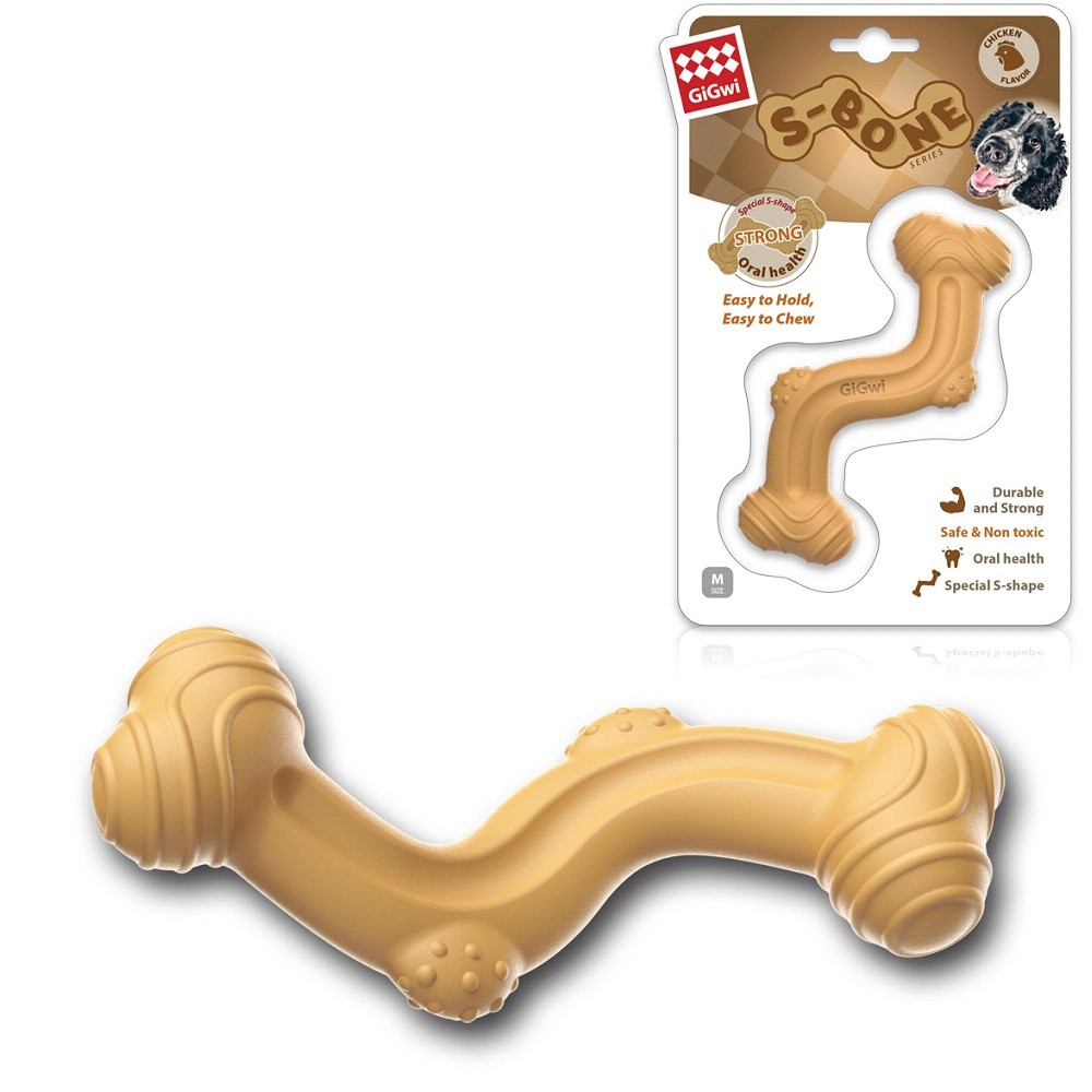 GiGwi Žvýkací kost S-Bone vel.M