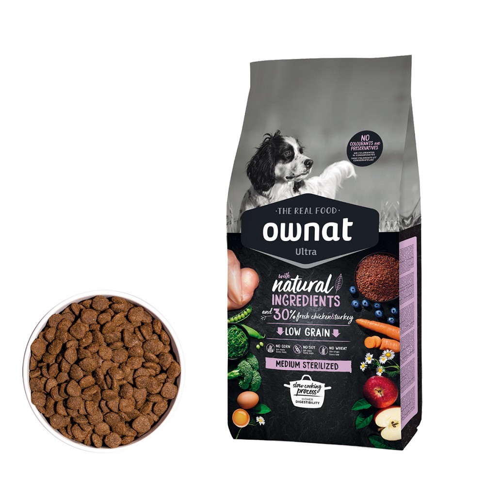 OWNAT ULTRA DOG Sterilized 3kg