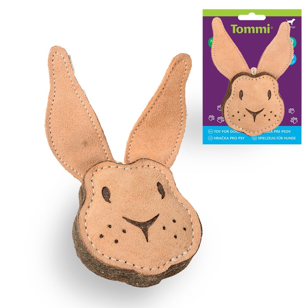 Natural only hračky pro psy z přírodního materiálu - Králík, 10cm, tloušťka 2,5cm