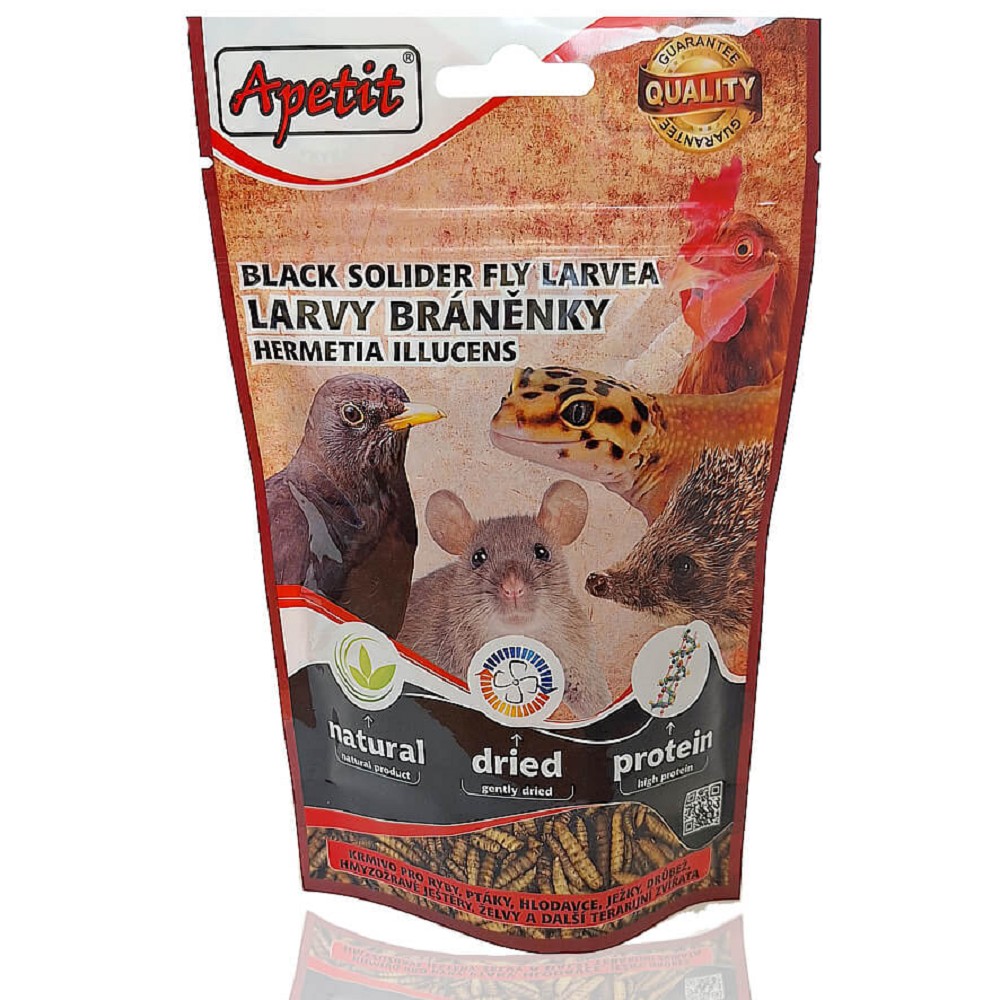 Apetit BLACK SOLDIER FLY LARVEA 50 g
