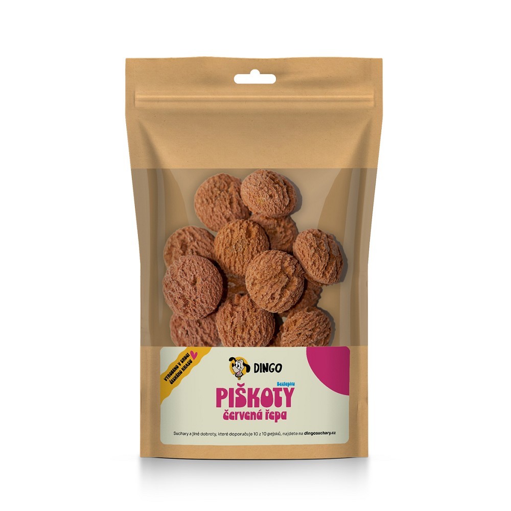 DINGO piškoty s červenou řepou, 90g