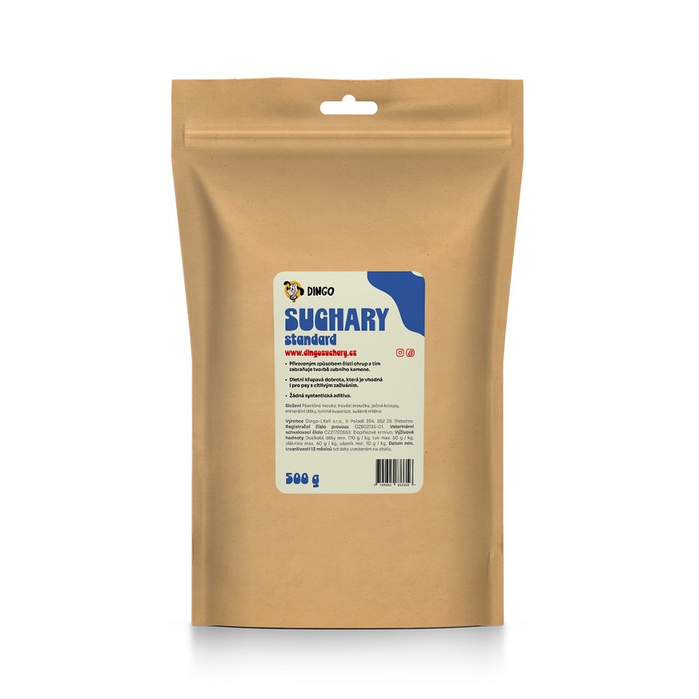DINGO suchary standard, 500g
