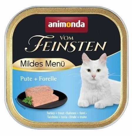 Animonda Vom Feinsten paštika pro kastráty krůta + pstruh 100g