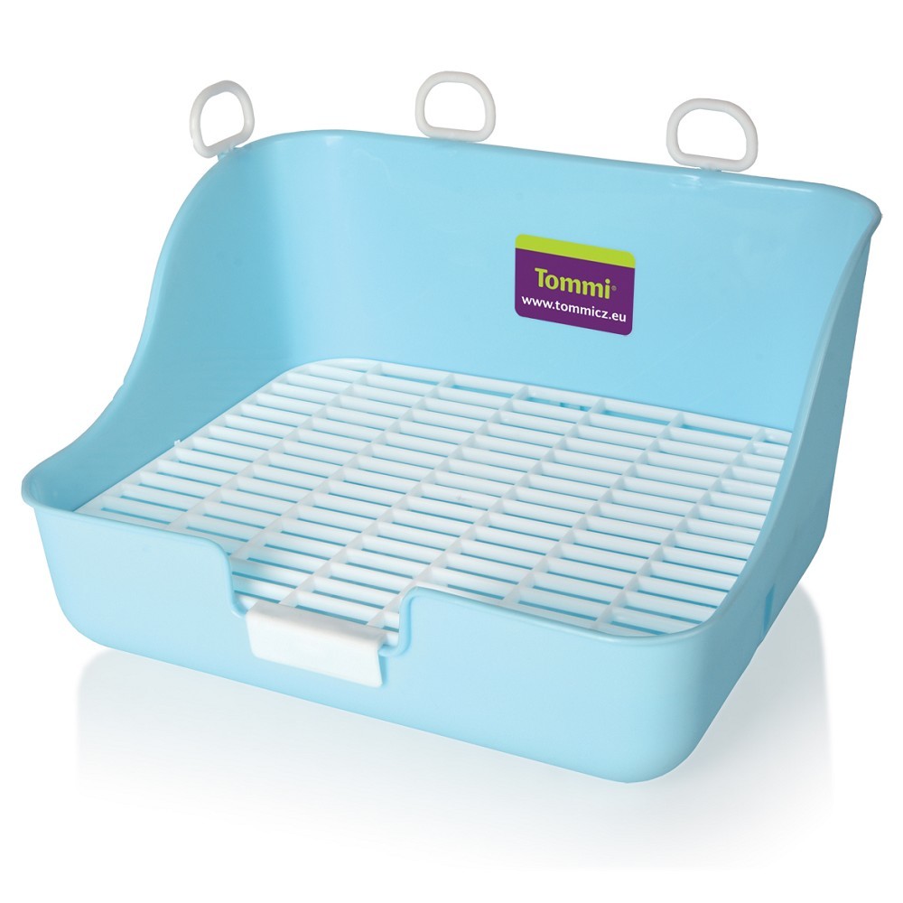 Tommi Toaleta pro králíky a fretky s roštem, 28x21x16cm