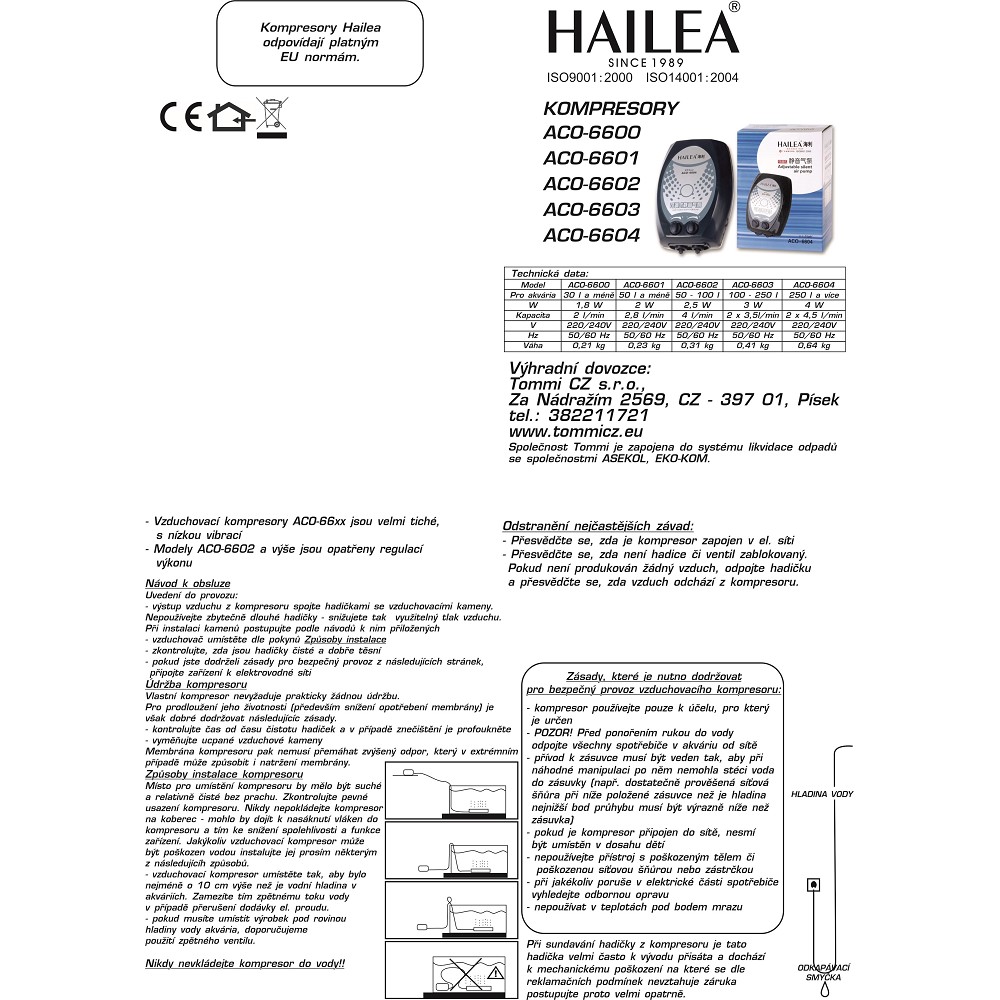 Hailea Kompresor ACO-6602