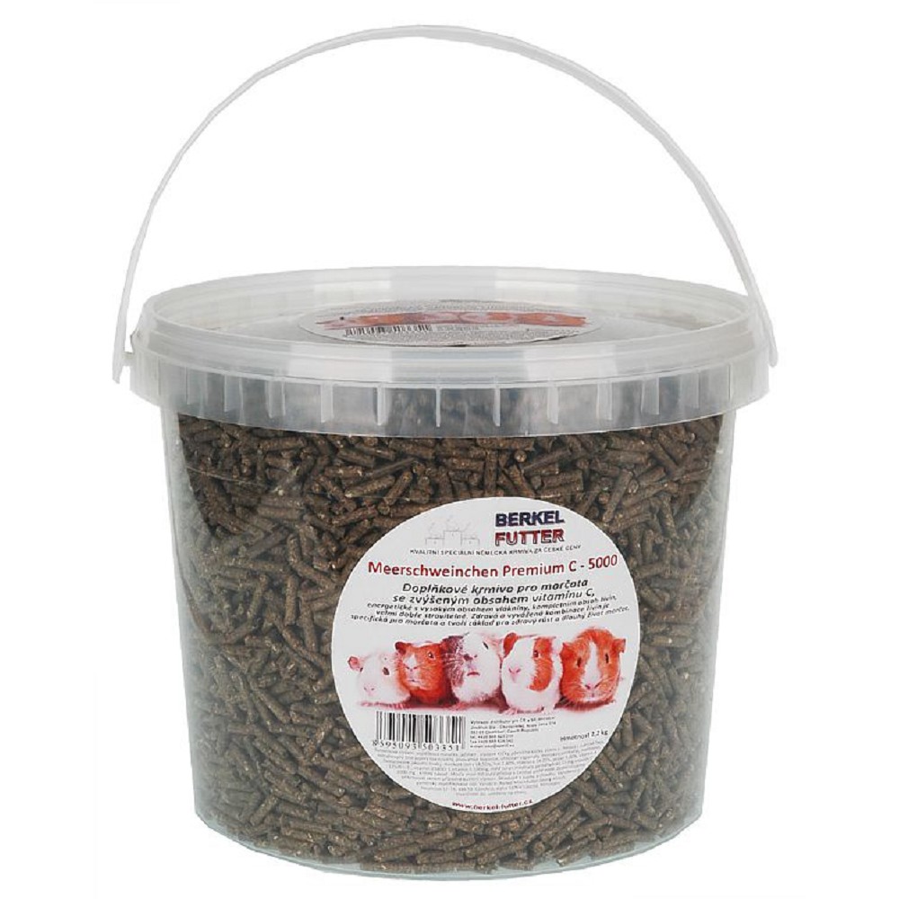 Apetit BF granule morče + vit.C, kbelík 2,2kg
