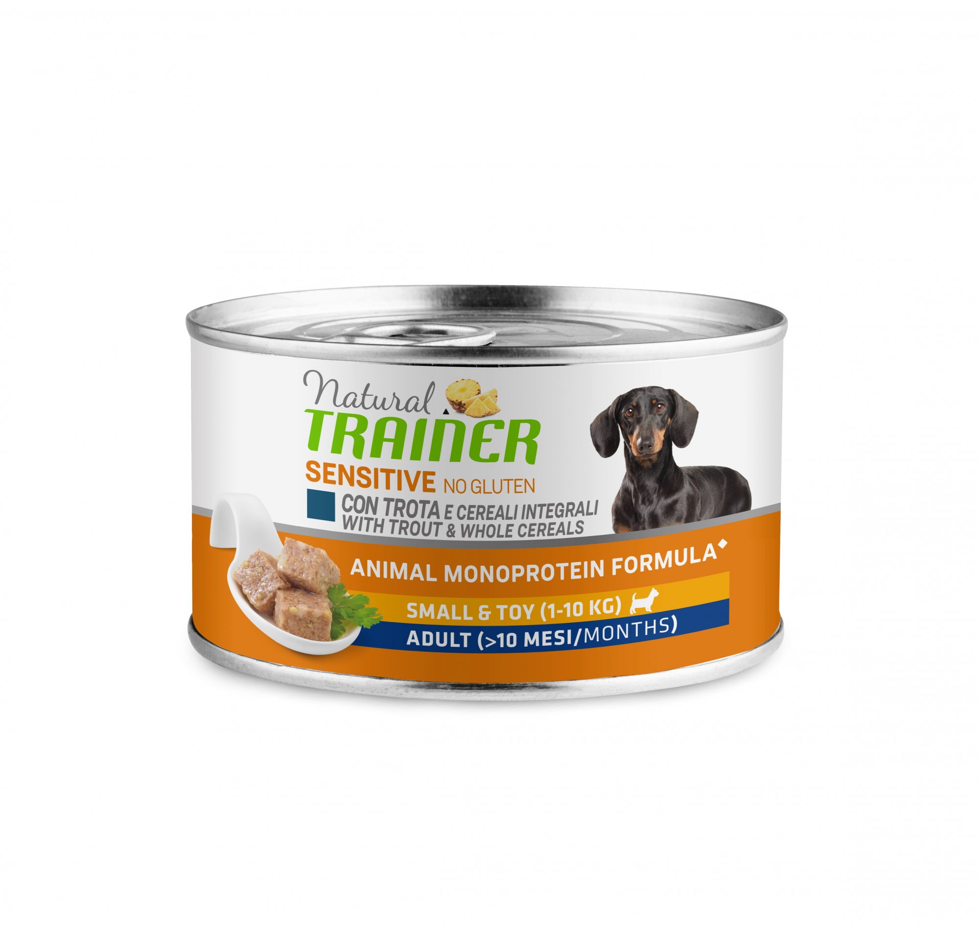 Natural Trainer Konz. Trainer Natural SENS NGl AD S&T pstruh&obil. 150g LT