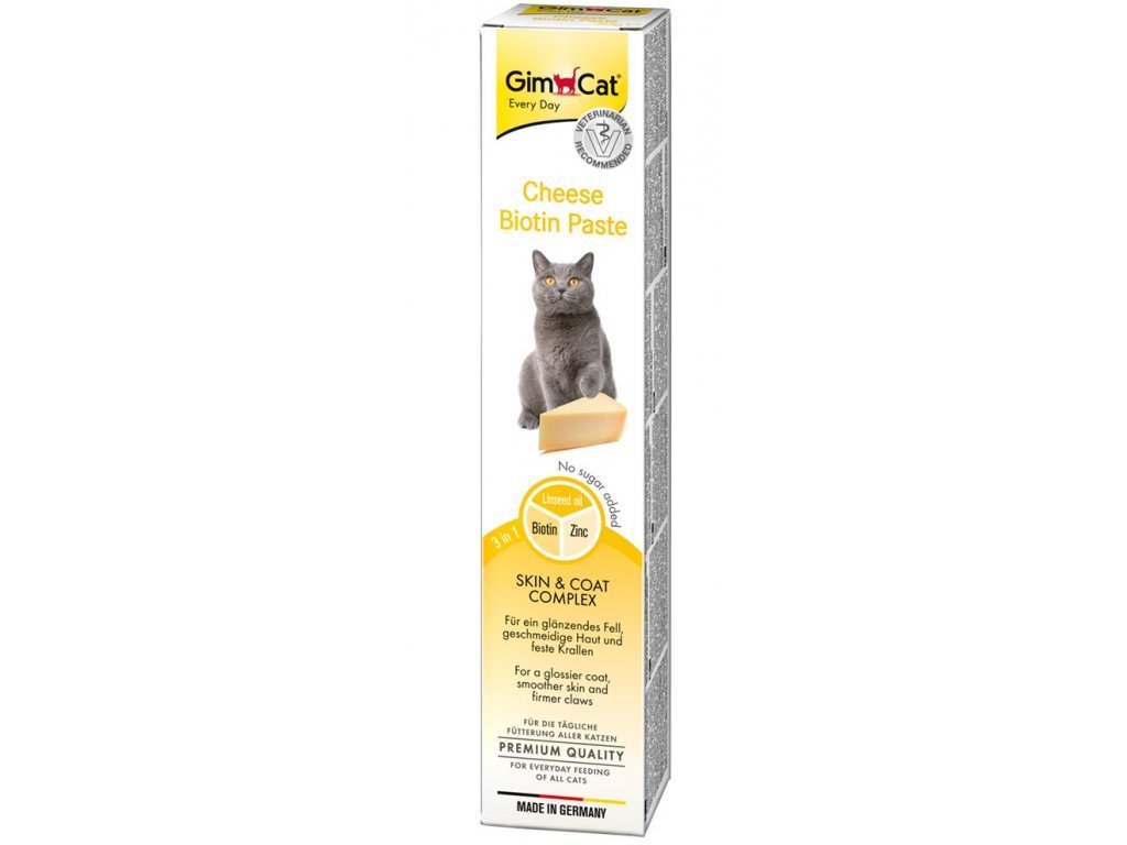 GimCat Pasta sýrová s Biotinem 50g - EXP 3/2024