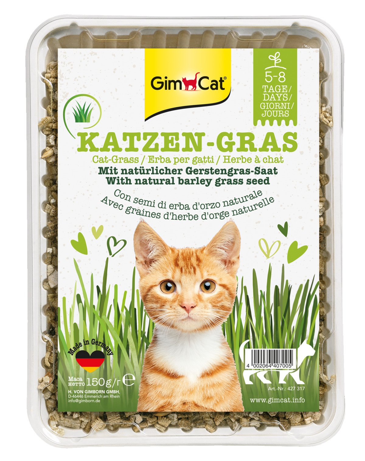 GimCat Tráva s luční vůní 150 g