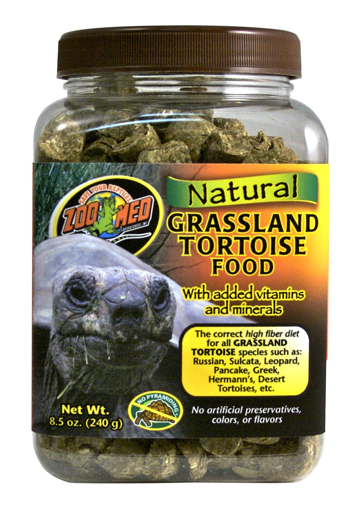 Zoo Med Natural Grassland Tortoise Food 241 g