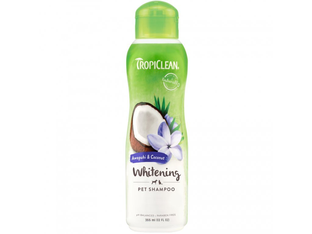 Šampon Tropiclean White Coat na bílou srst 335 ml