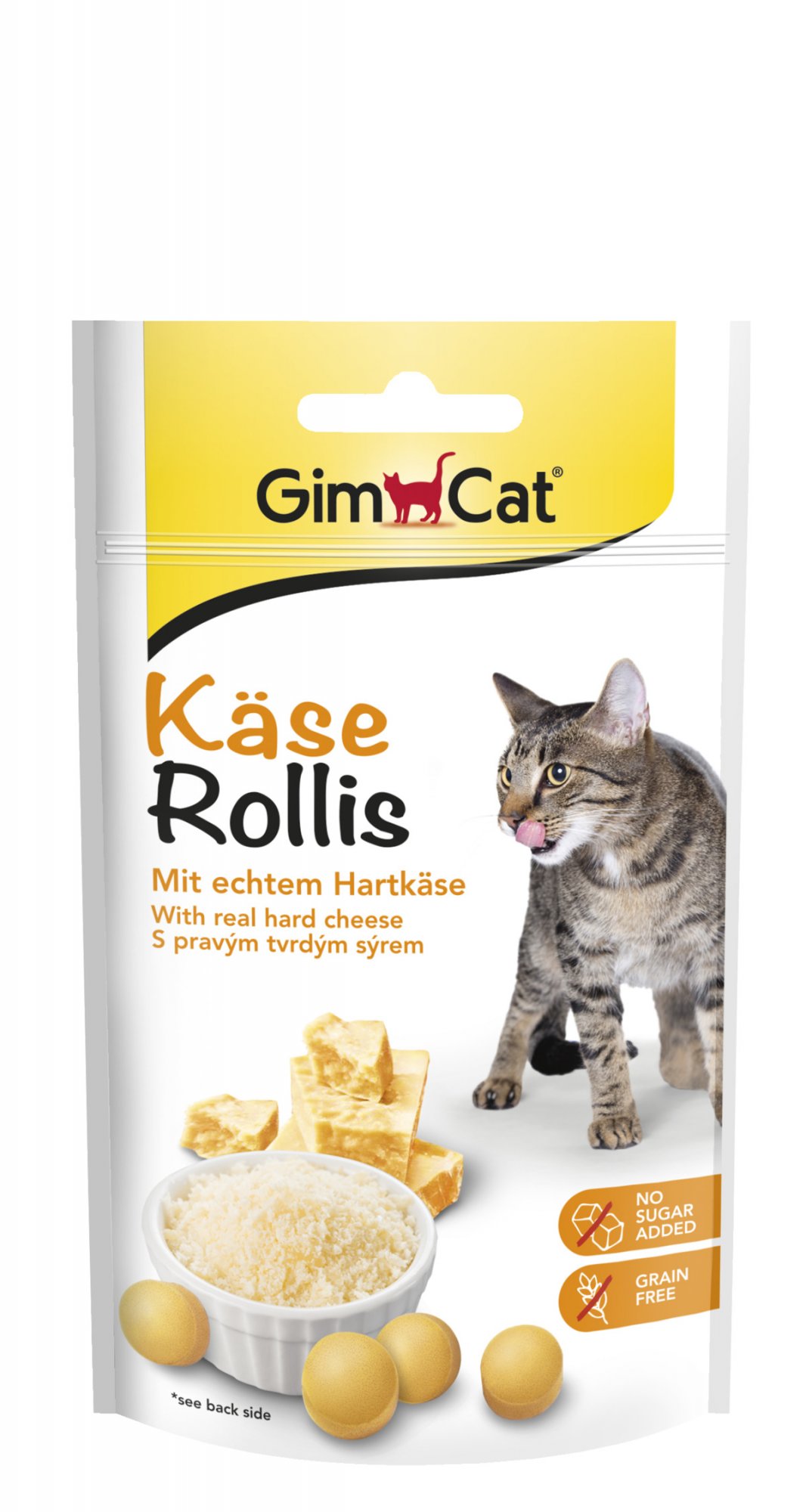 GIMCAT KASE ROLLIS se sýrem 40g