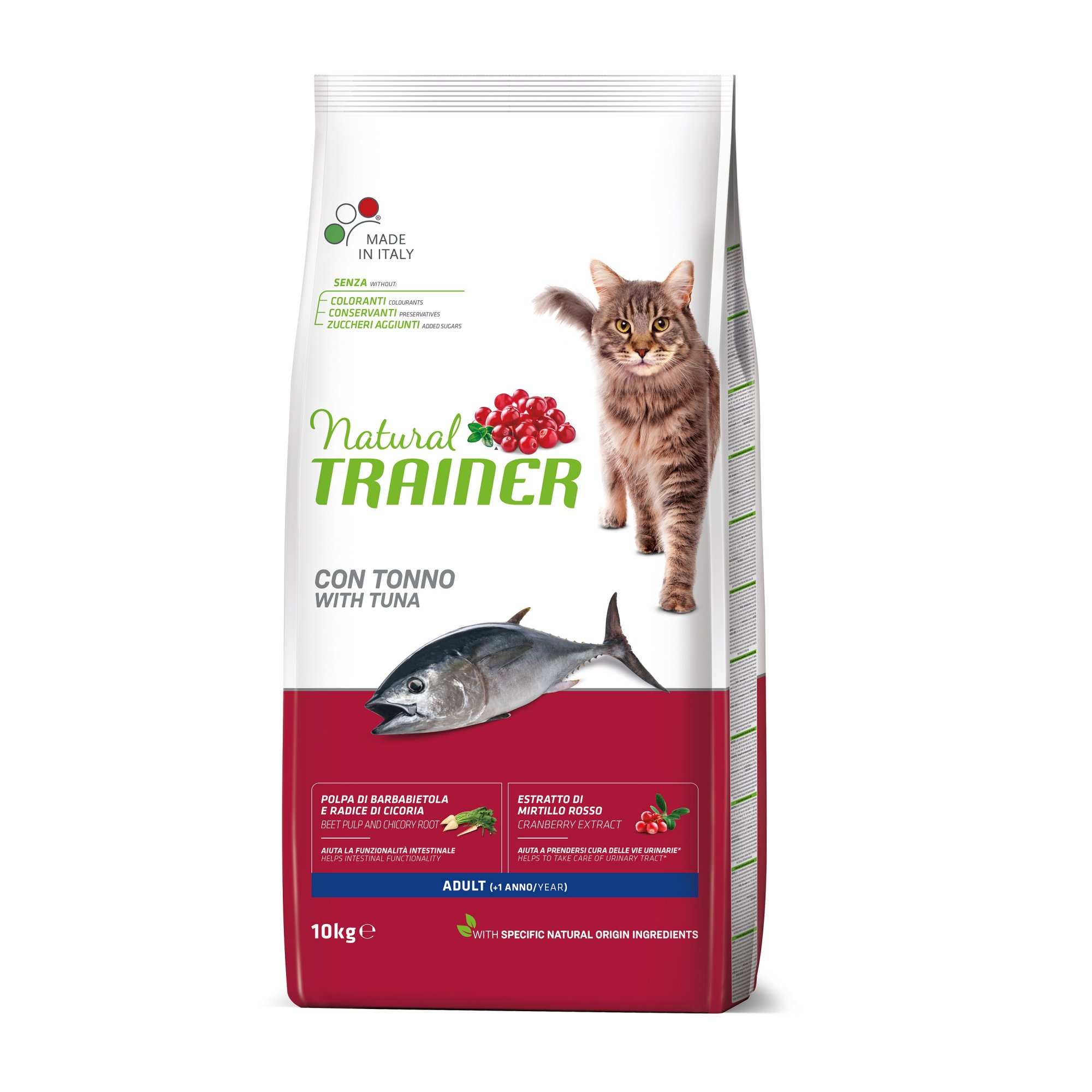 TRAINER Natural Cat Adult tunak 10kg