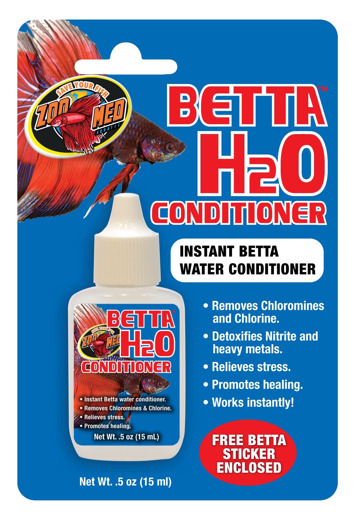 ZOOMED ZMD Betta H2O Conditioner