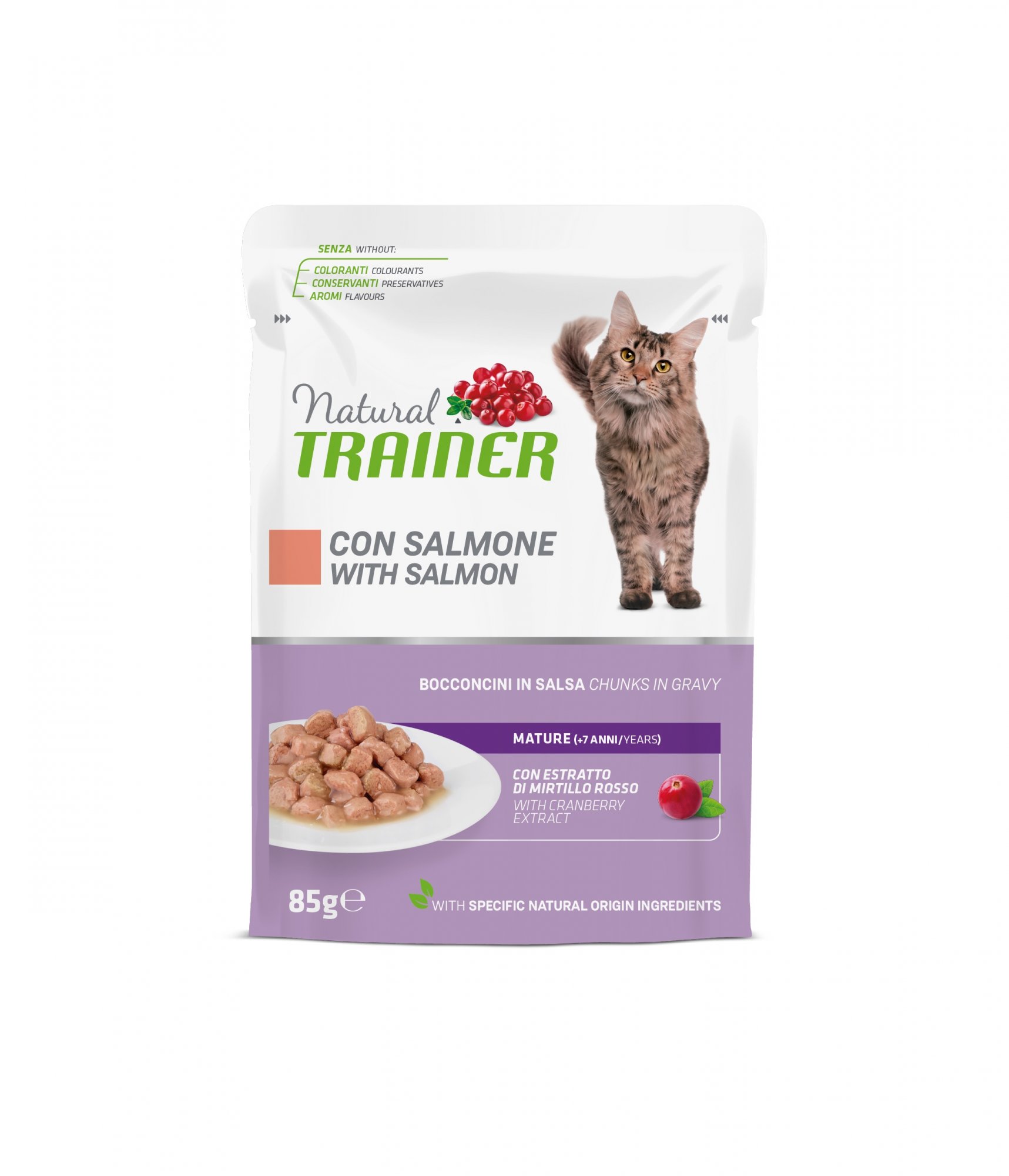 Natural Trainer Kaps. Trainer Natural CAT MATURE losos 85g