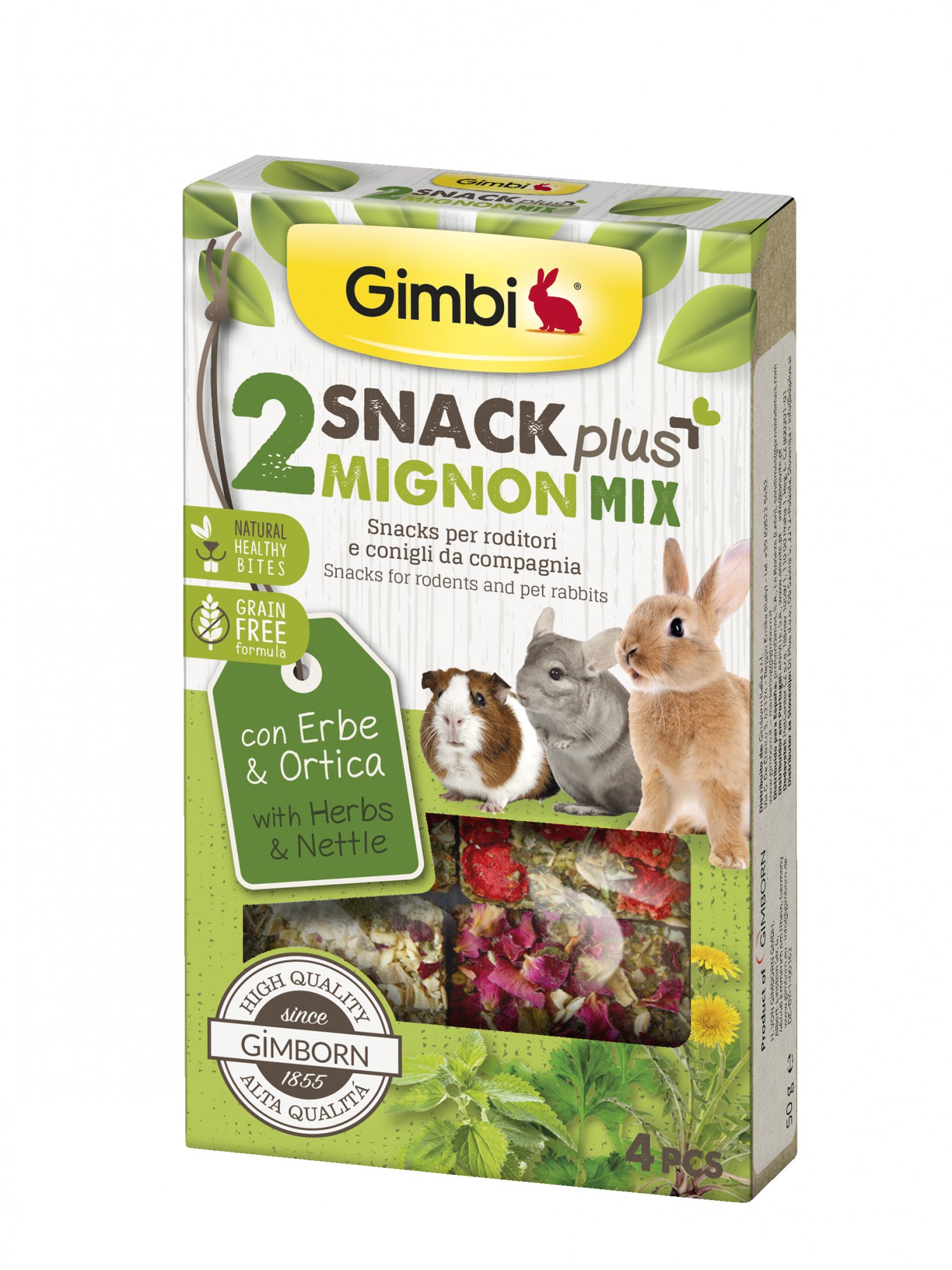GIMBI Snack Plus MIGNON MIX 2 50 g