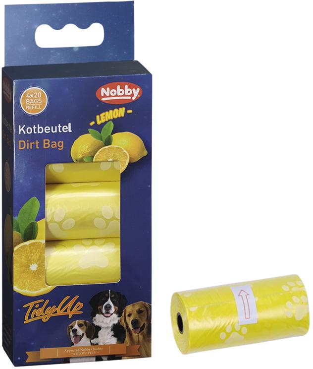 Nobby TidyUp sáčky na exkrementy 4 role s vůní