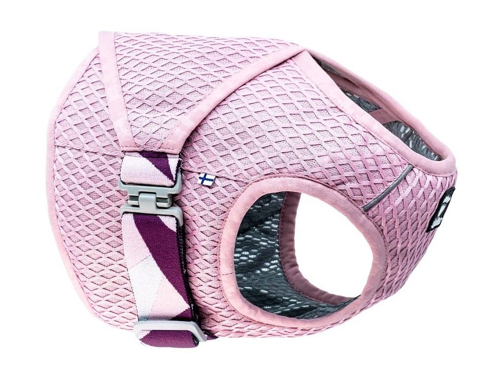 Vesta chladící Hurtta Cooling Wrap 40-50 růžová