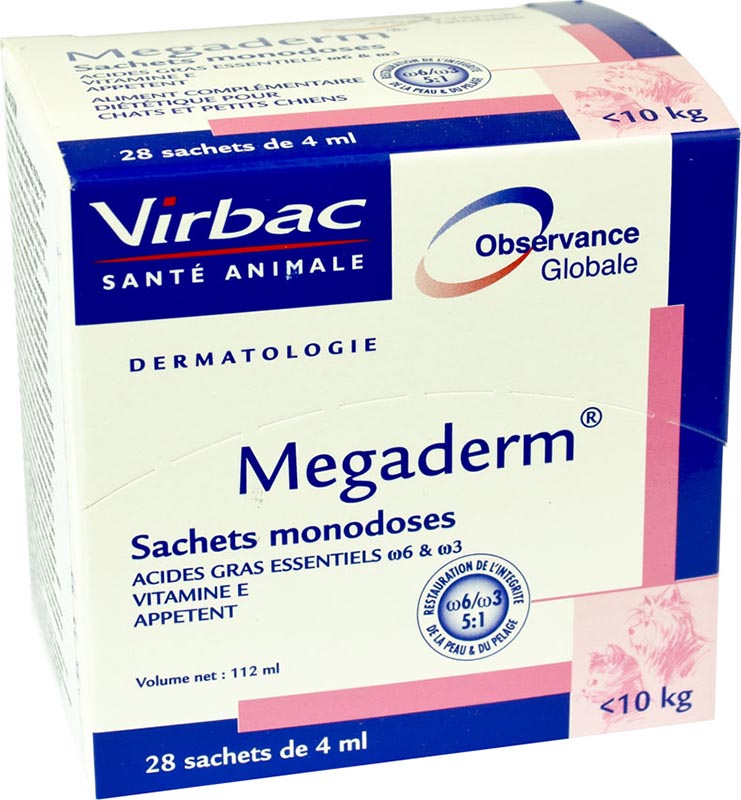 Virbac Megaderm a.u.v. 28x4ml