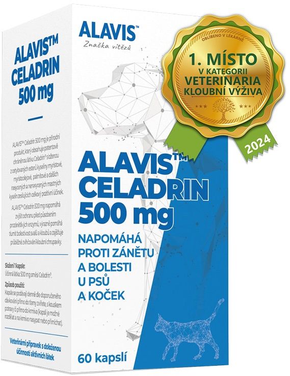 Alavis Celadrin pro psy a kočky 60cps 500mg