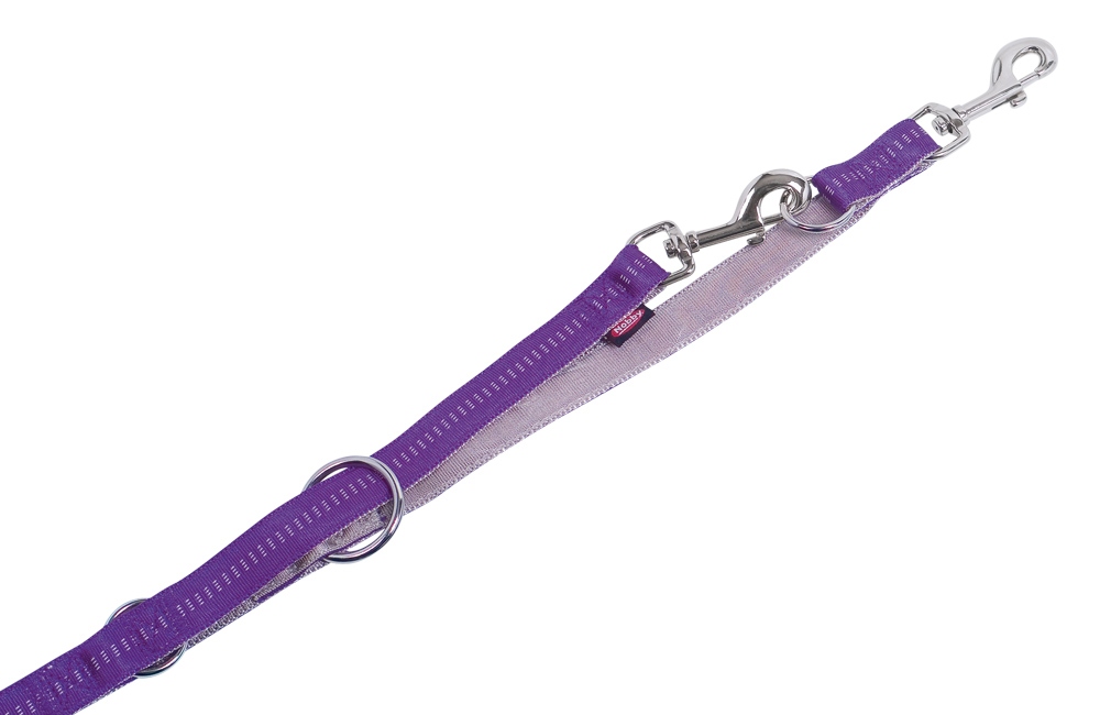 Nobby SOFT GRIP vodítko 200cm / 25mm fialová