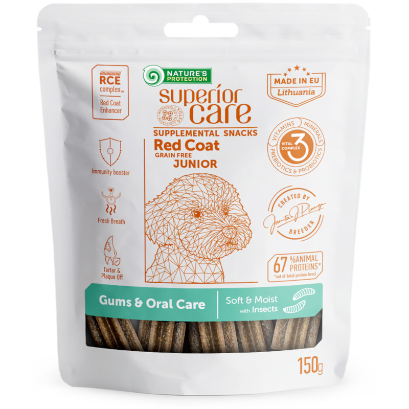 Nature's Protection SC RC Dental Junior GF Insect 150g