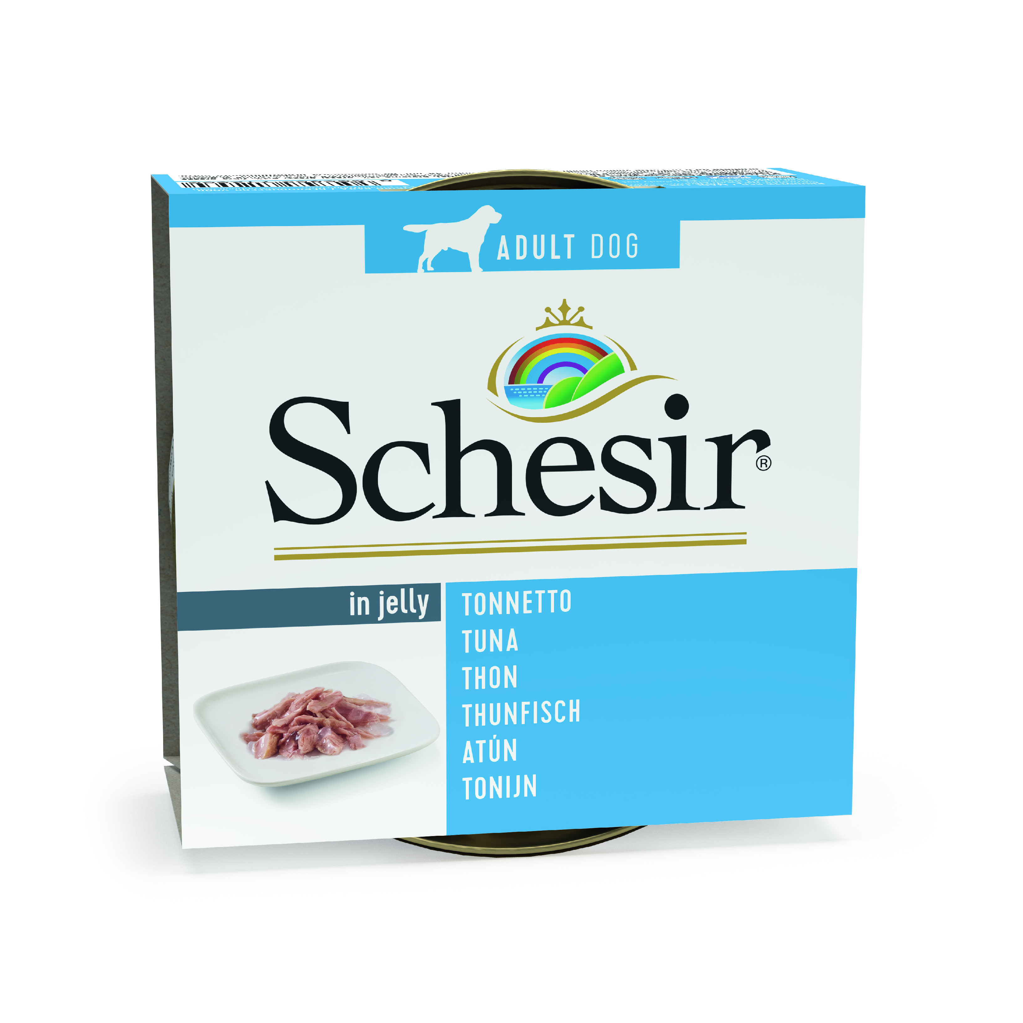 Schesir Dog konz. Adult tuňák 150G