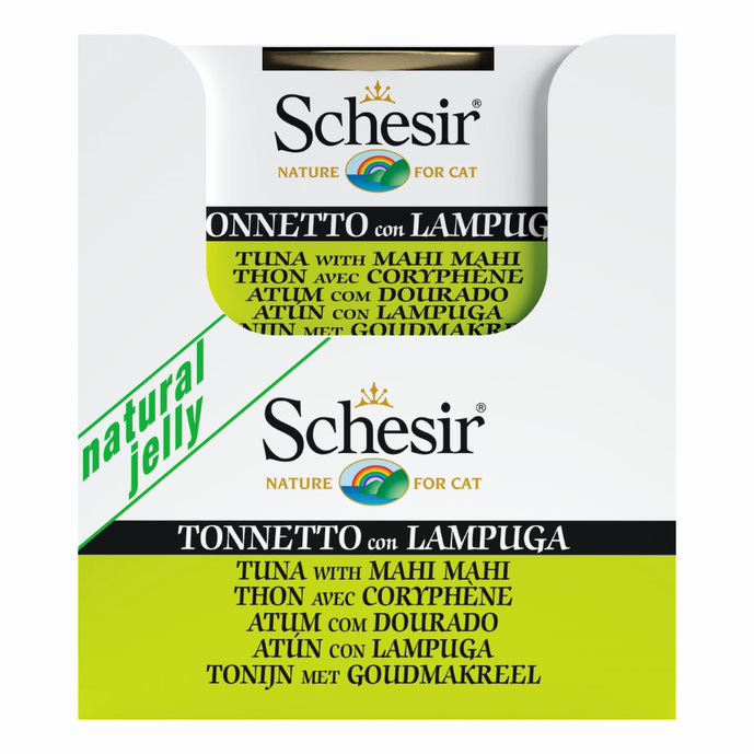 Schesir Cat konz. Adult tuňák/mahi mahi 85g