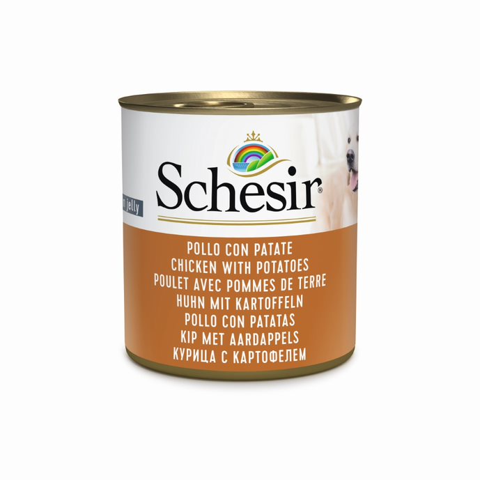 Schesir Dog konz. Adult kuře/brambory 285g