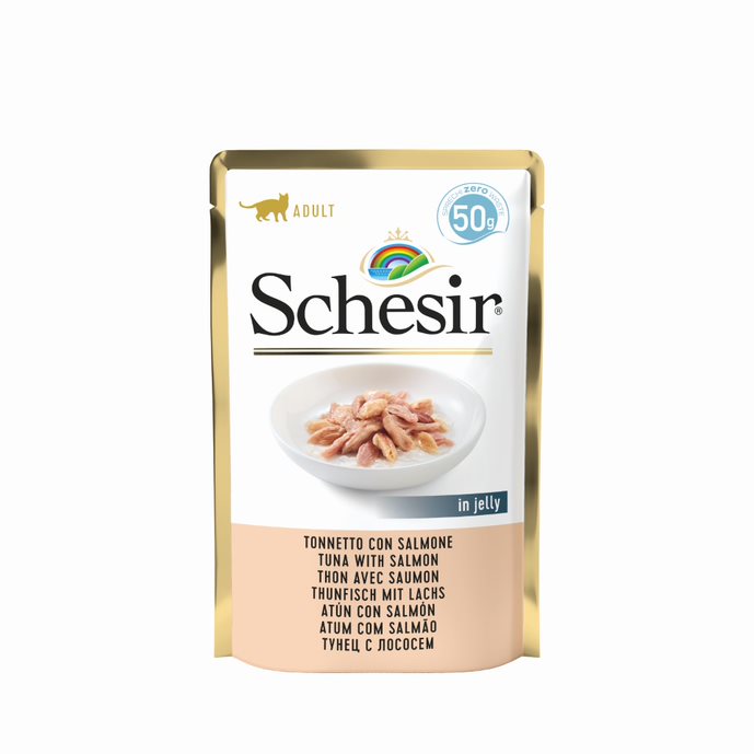 Schesir Cat kapsa Adult tuňák/losos 50G
