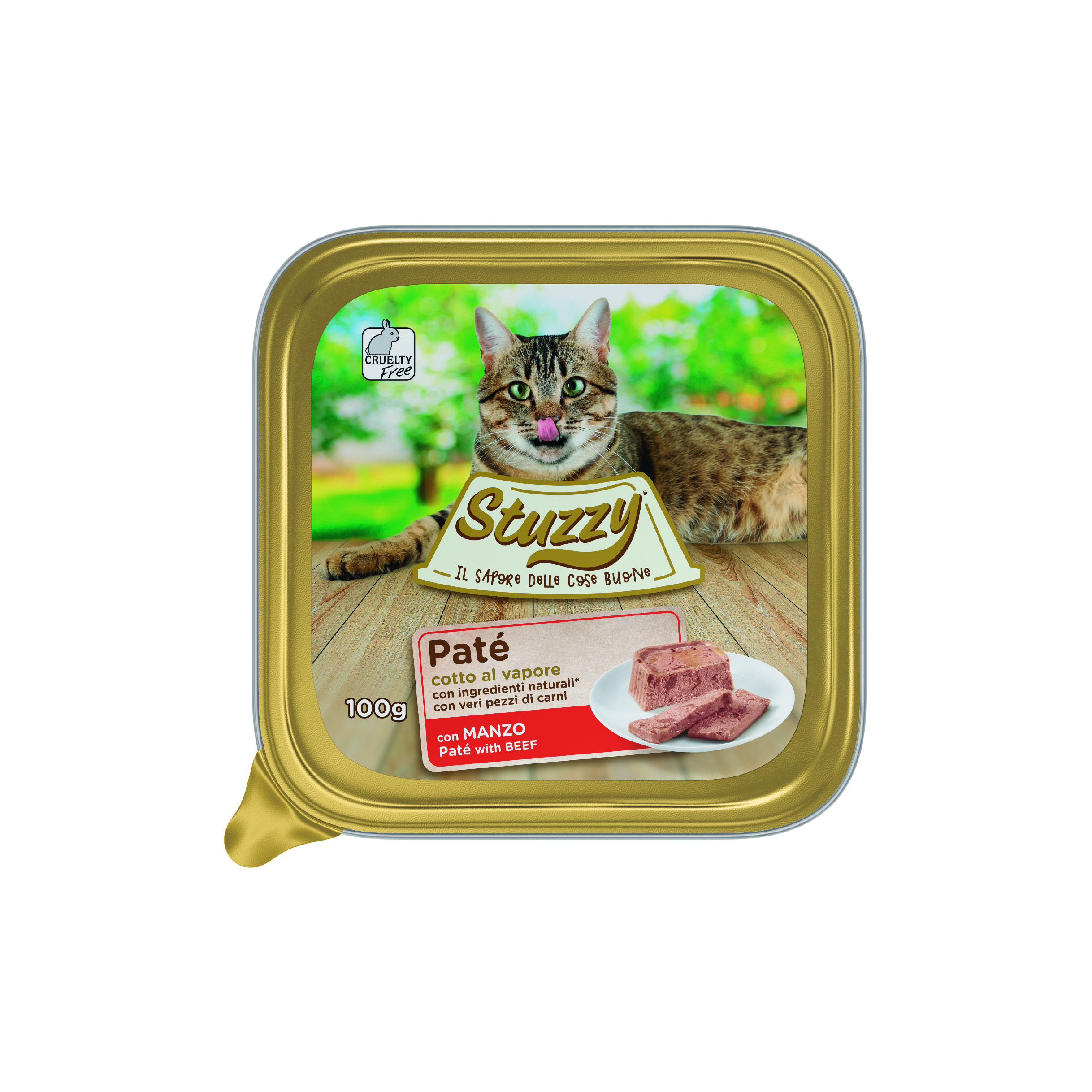 Stuzzy Cat konz. Adult Paté hovězí 100g