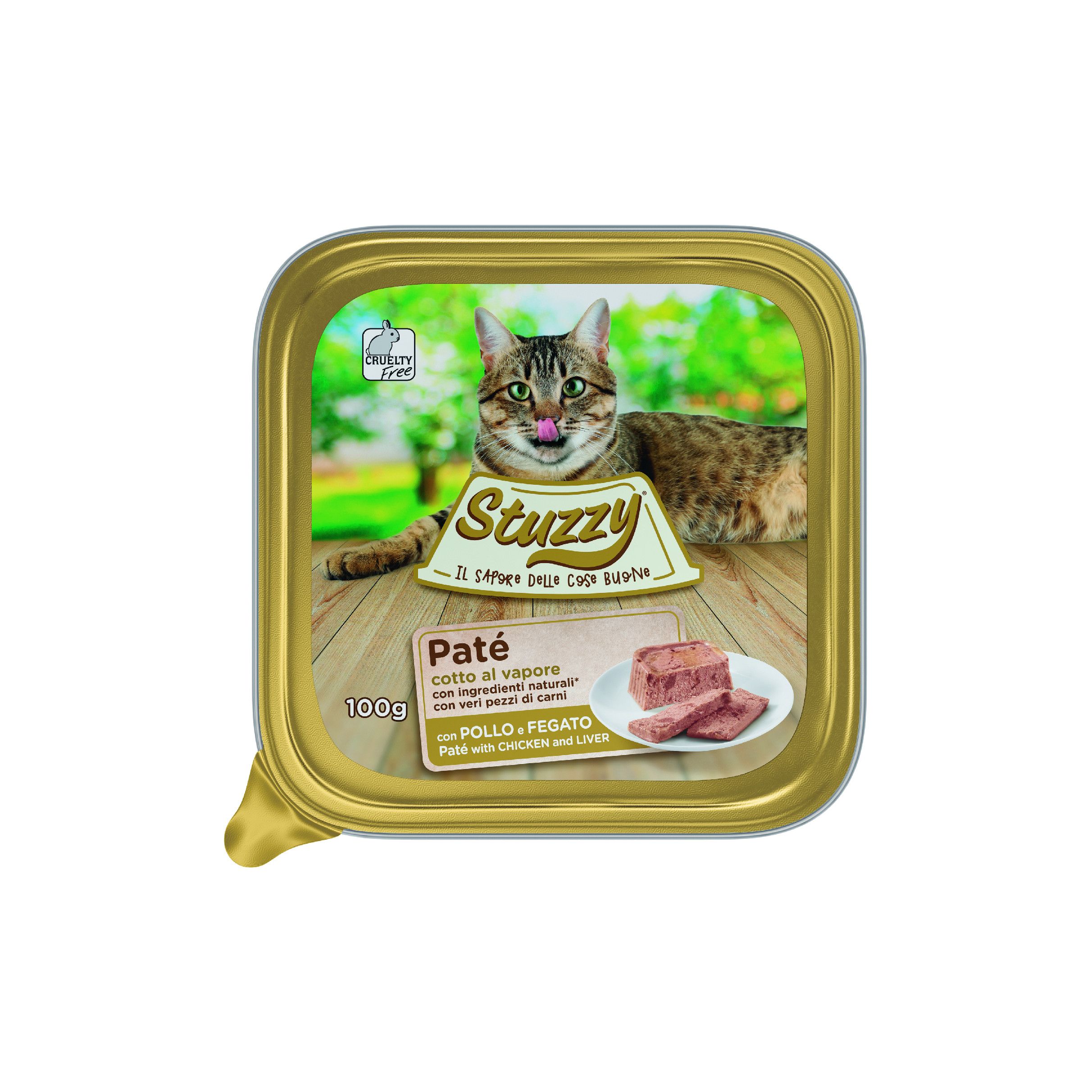 Stuzzy Cat konz. Adult Paté kuřecí játra 100g