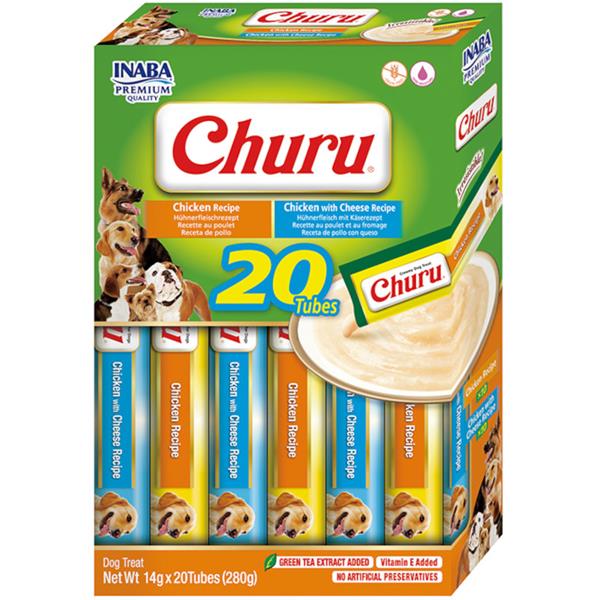 Inaba Churu dog snack kuře multipack 20x 14g