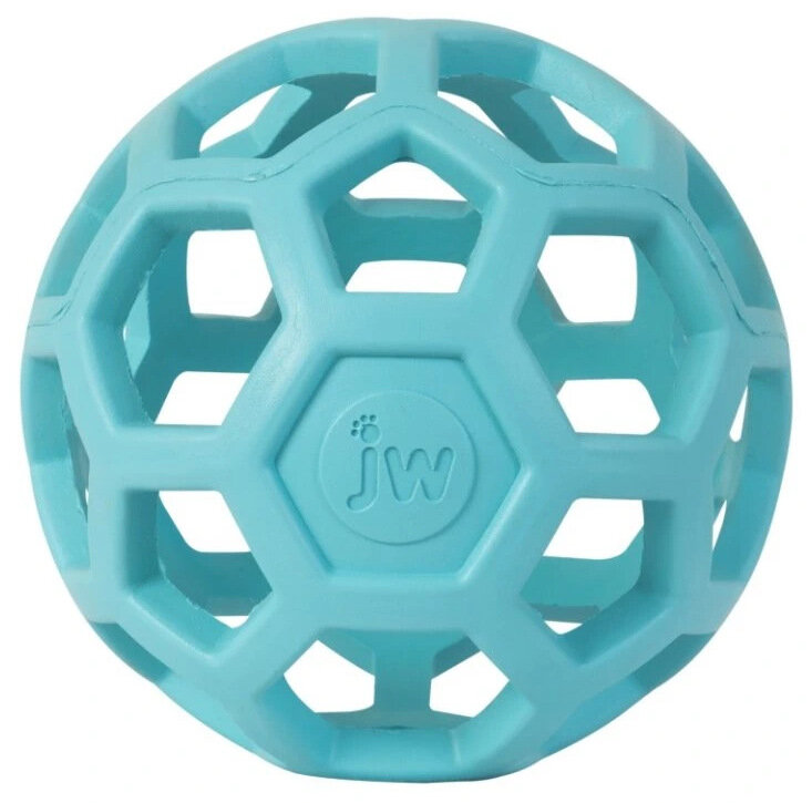 JW Hol EE děrovaný míč 11 cm světle modrá