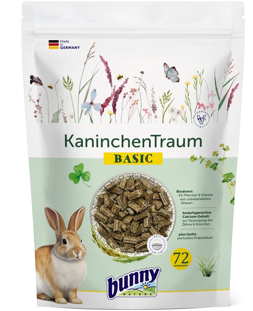 Bunny Nature krmivo pro králíky Basic 600 g