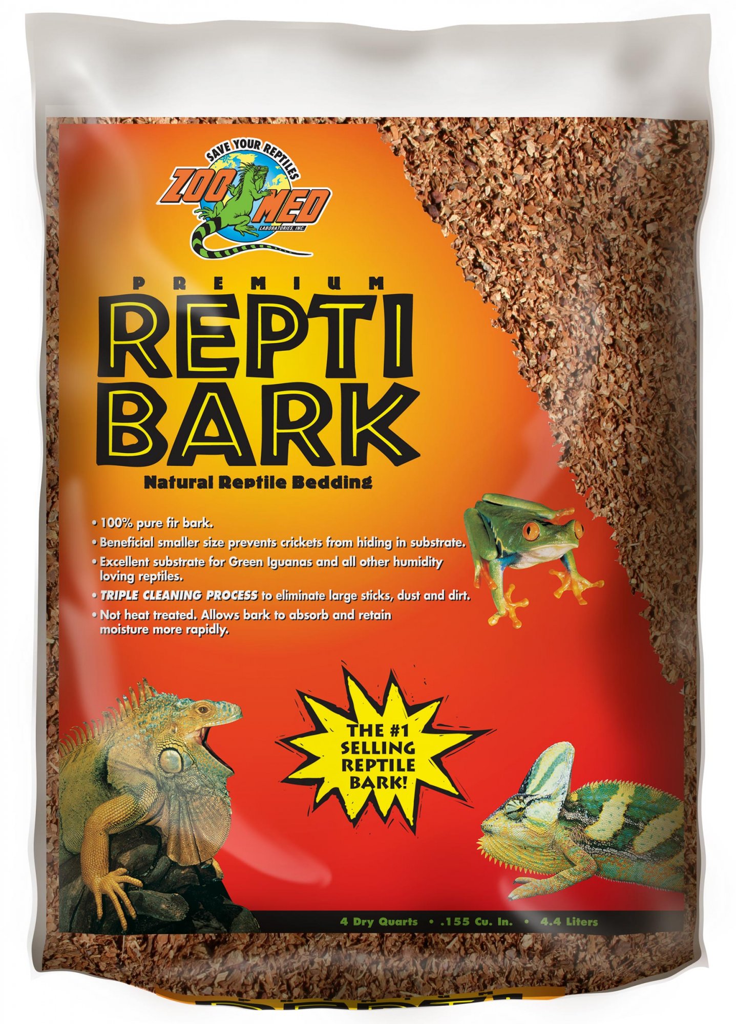ZOOMED ZMD ter.kura Repti Bark 4,4l