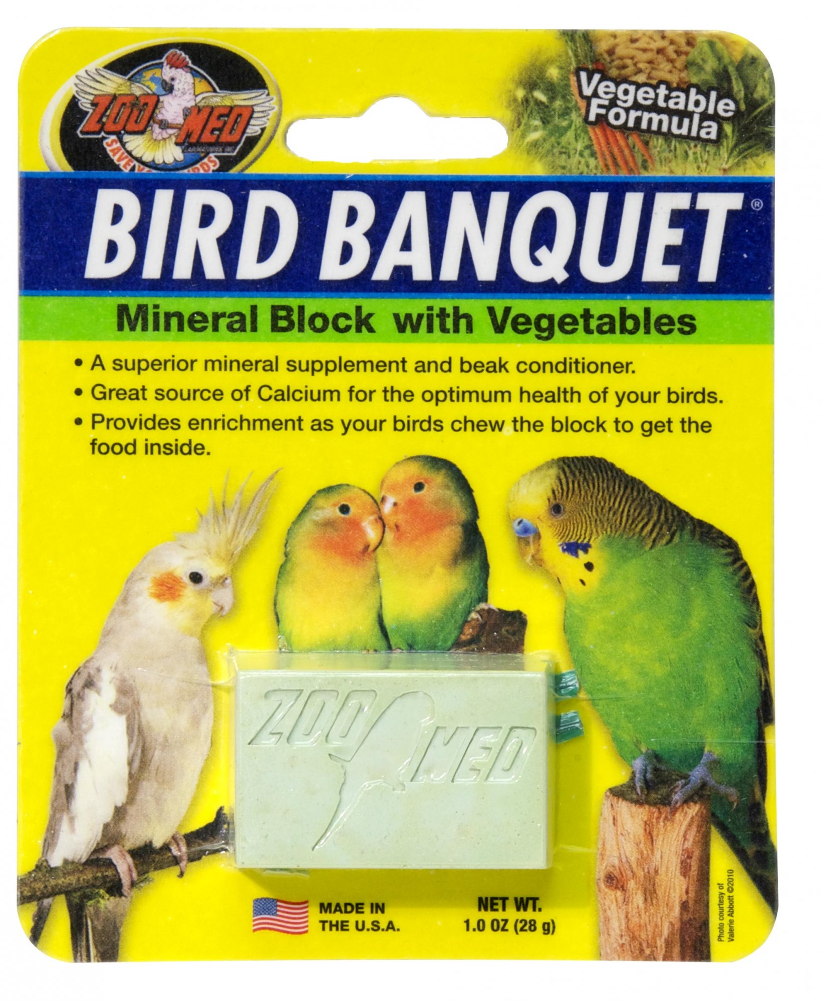 ZOOMED ZMD mineral.blok Bird Banquet zelenina S