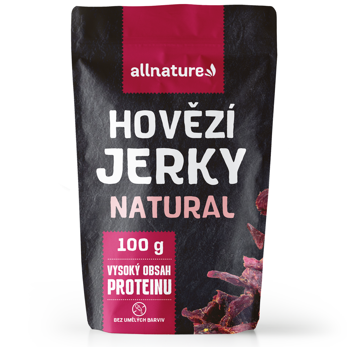 Allnature BEEF Natural Jerky 100 g