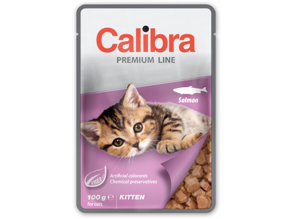 Calibra Premium Calibra Cat kapsa Premium Kitten Salmon 100g
