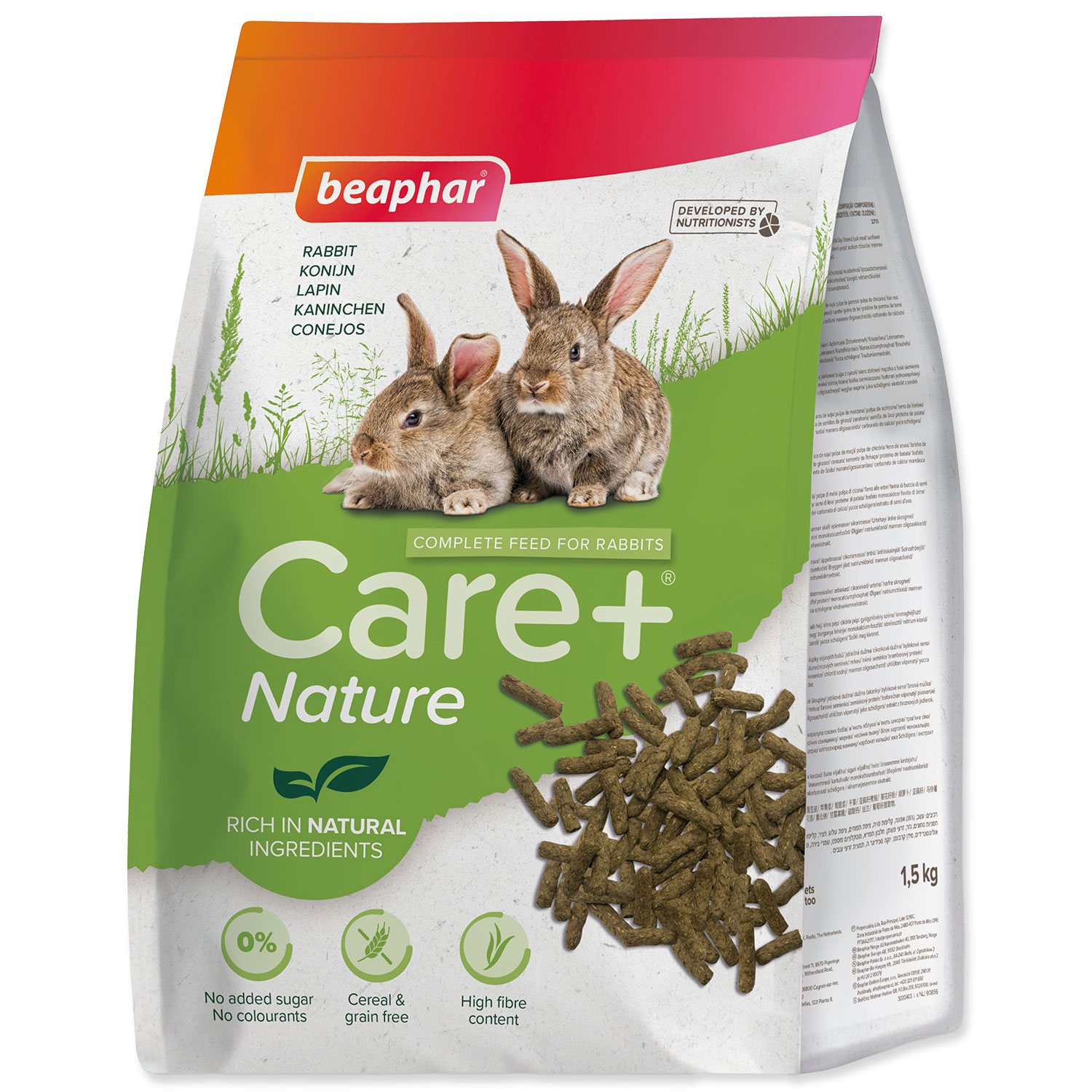 Krmivo Beaphar ?are+ Nature Rabbit 1,5 kg