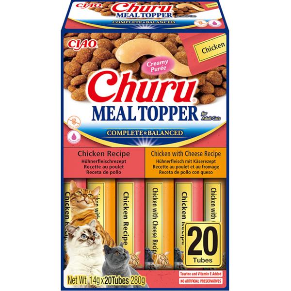 Inaba Churu Cat meal topper kuře multipack 20x14g