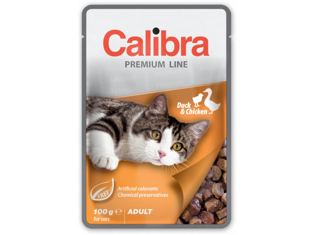 Calibra Premium Calibra Cat kapsa Premium Adult Duck & Chicken 100g
