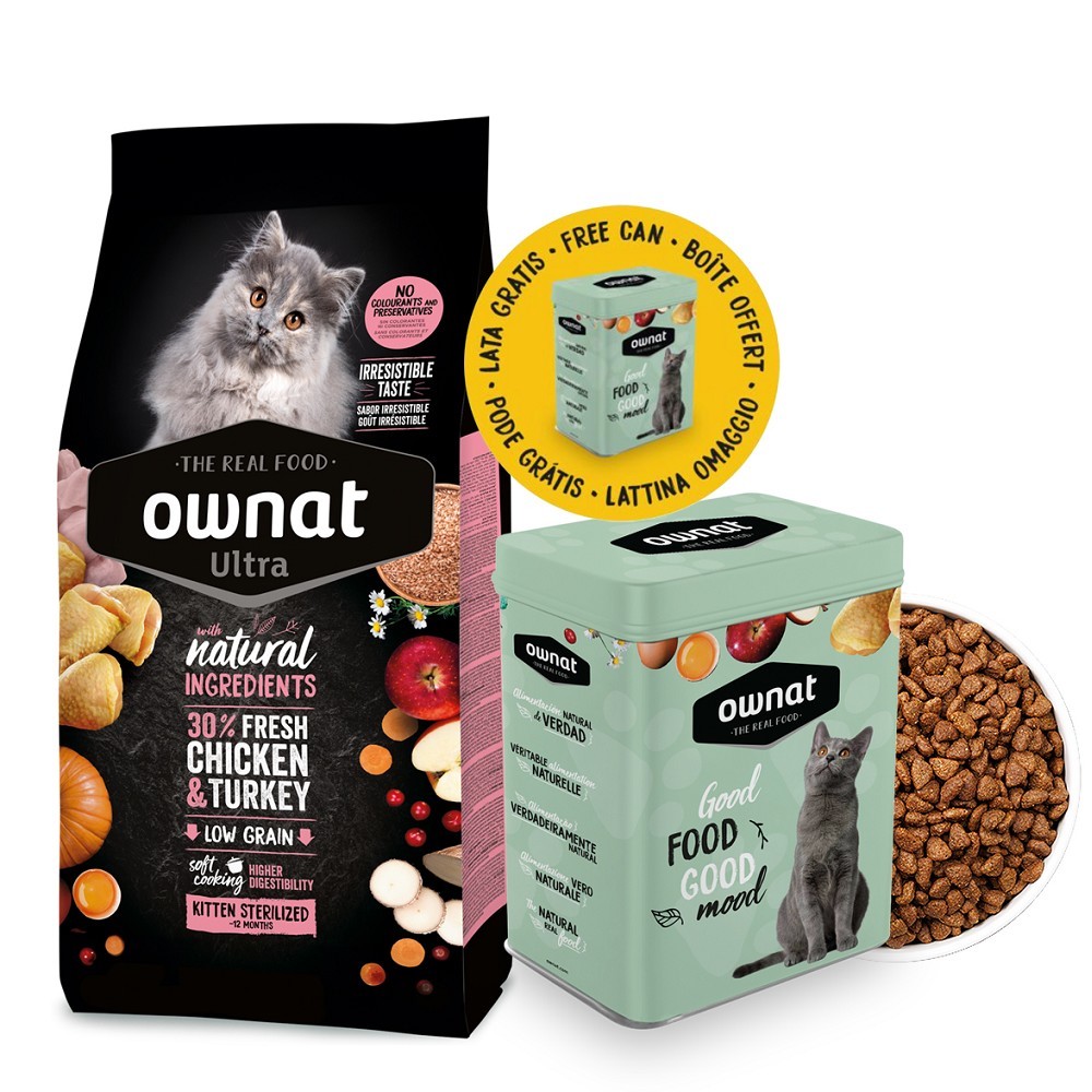 OWNAT ULTRA CAT Kitten Sterilized 3kg