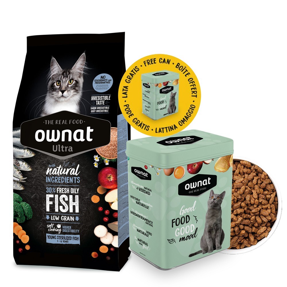 OWNAT ULTRA CAT Young Sterilized Fish 3kg