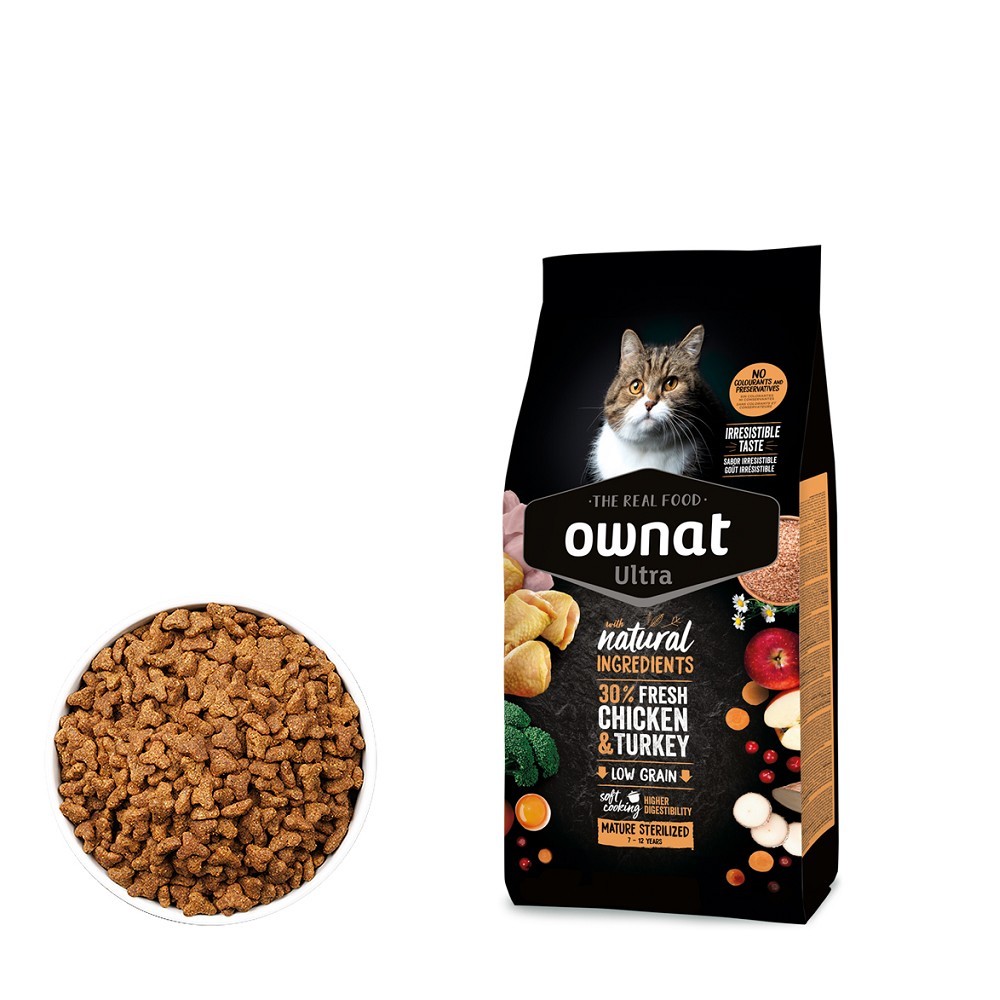 OWNAT ULTRA CAT Mature Sterilized 1,5kg